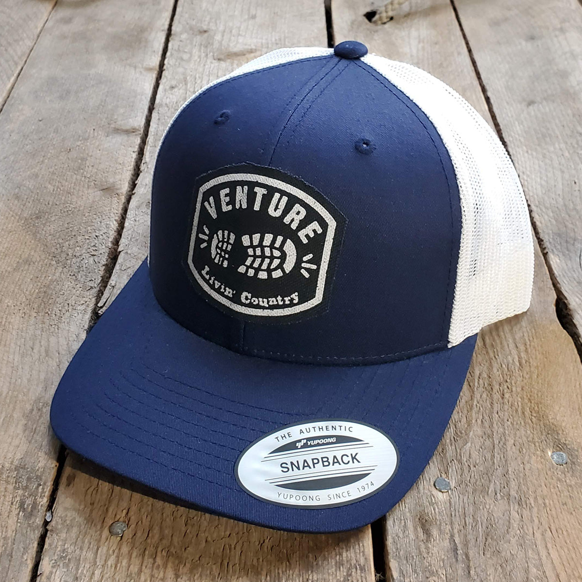 Livin' Country Venture Boot Snapback Cap – Livin' Country Apparel ...