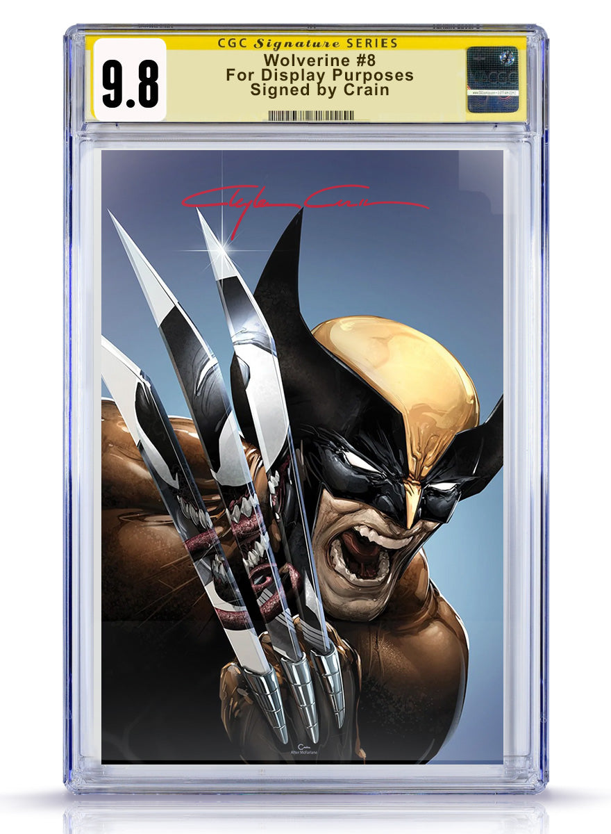 CGC Signature Series 9.8 Classic Signed Virgin Wolverine #8