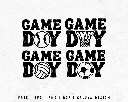 FREE Sports SVG  Heart Monogram SVG Cut File for Cricut, Cameo Silhouette  – Caluya Design