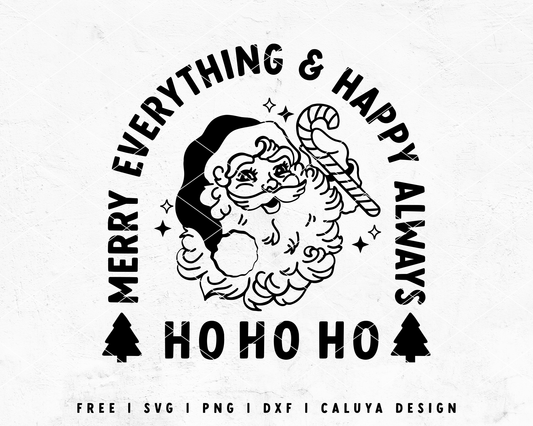 Free Ho Ho Ho Christmas SVG - Vectplace