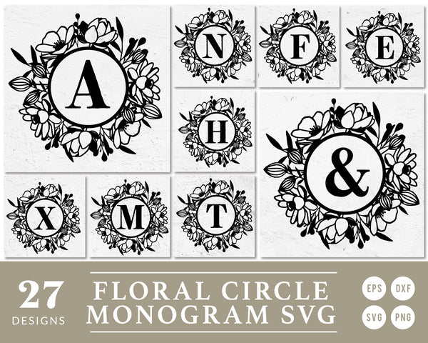 Download Monogram Font Caluya Design