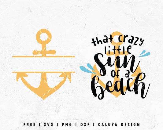 FREE Floral Split Monogram SVG For Cricut, Cameo Silhouette – Caluya Design