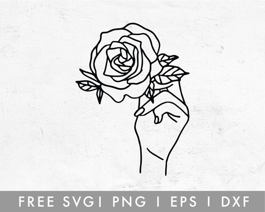 Roses SVG, Flower SVG, Rose Silhouette, SVG Cut Files - Crella