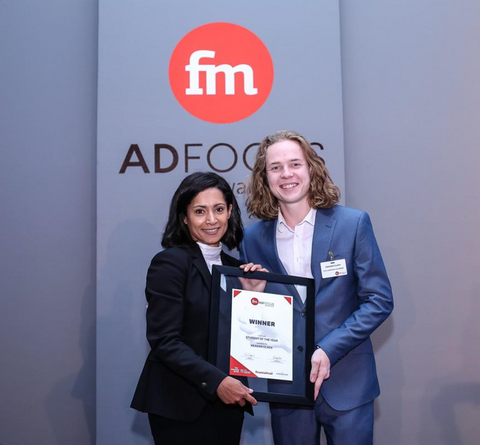 Jumpin' the Gun Creative Director Keagan Clack Financial Mail Adfocus Student of the Year 2017