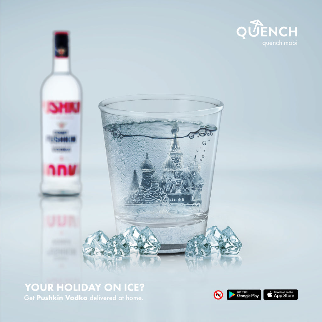 Jumpin' the Gun - Portfolio: Quench Campaign - Holiday on Ice