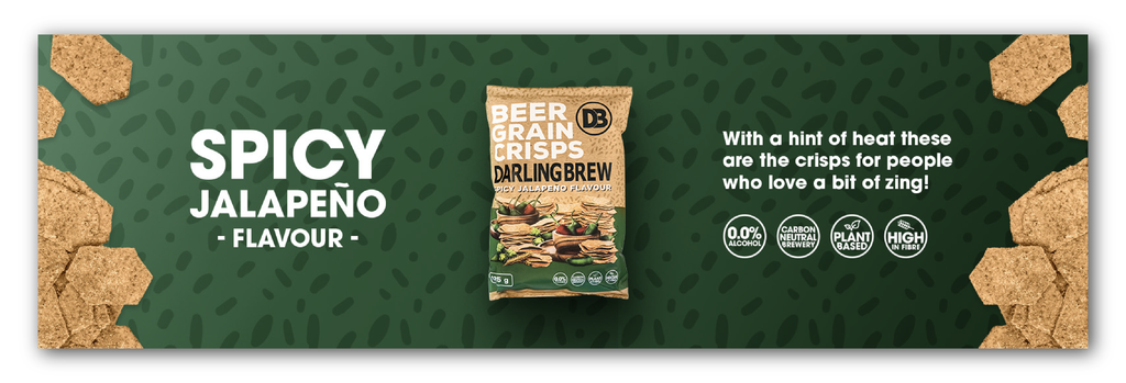 Jumpin' the Gun Project: Darling Brew Beer Grain Crisps Packaging Development