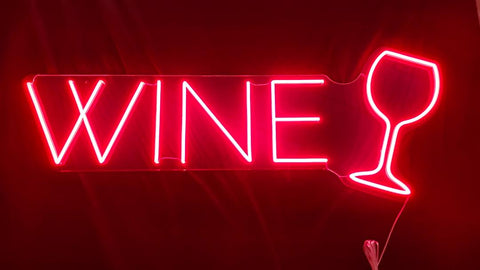 Wine Led Neon Sign