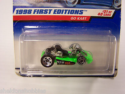 hot wheels 1998 first editions go kart