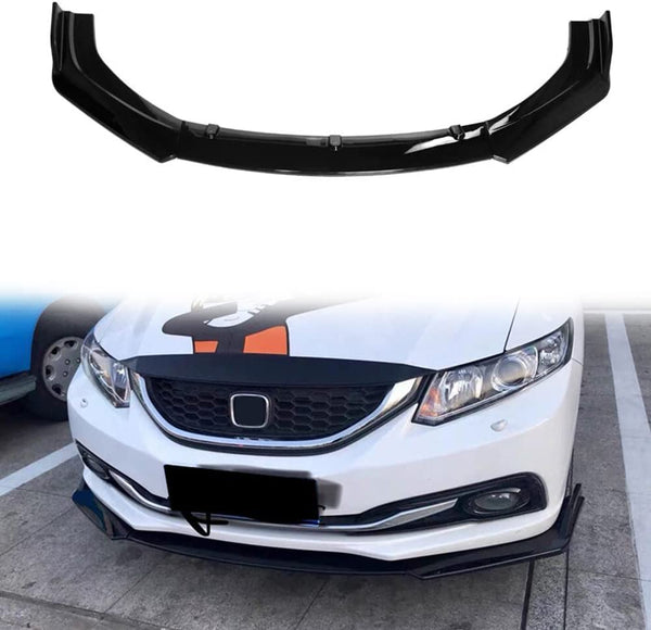 Universal Car Rear Diffuser Bumper Lip Spoiler ABS Plastic Car-Styling