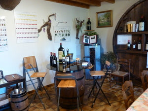 Château Frédignac tasting room