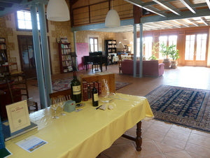 Clos Puy Arnaud tasting room