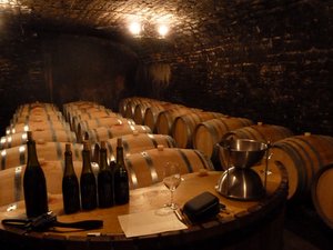 Harmand-Geoffroy tasting cellar