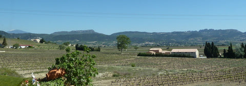 View from Domaine la Soumade