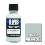 SMS Premium Lacquer - PL120 US Medium Grey