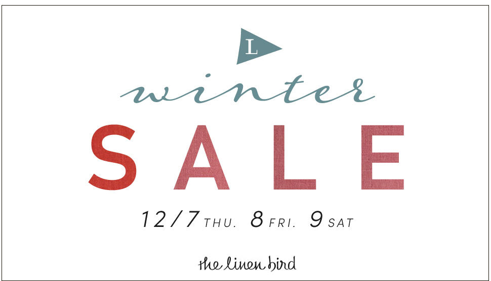 リネンバードWinter Sale