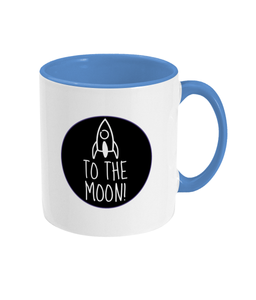 To The Moon Mug, To The Moon Gift, Crypto Trader Gifts, Crypto Trading Gift for Him, Men, Her, Crypto Trading, Cryptocurrency Trader Gifts