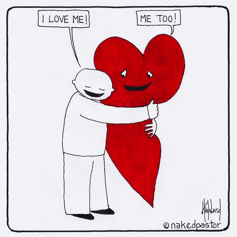 i love me cartoon nakedpastor david hayward