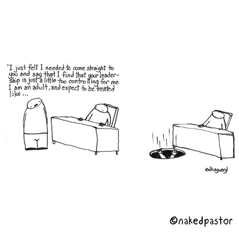 trap doors and controlling pastors cartoon nakedpastor david hayward