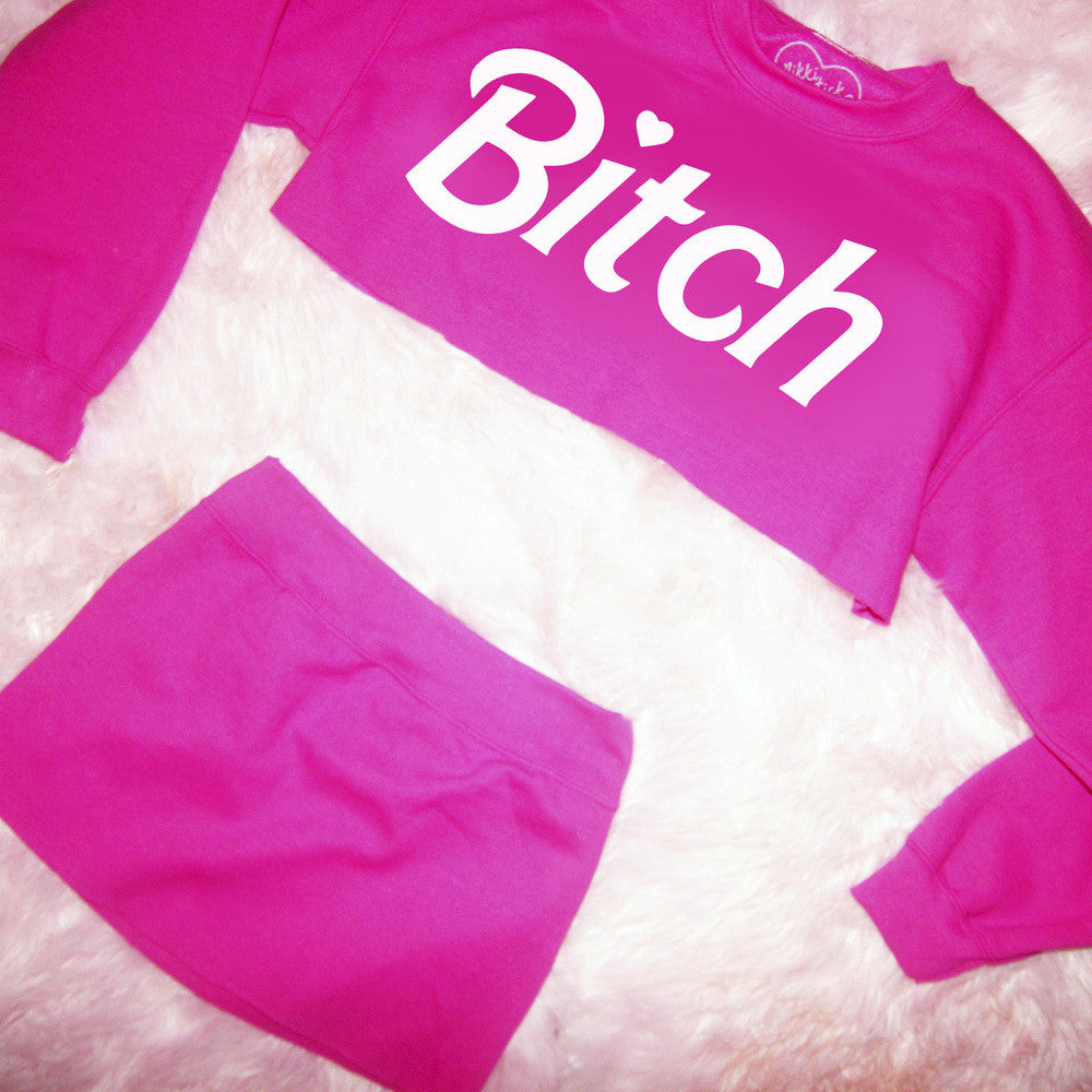 barbie sweat suit