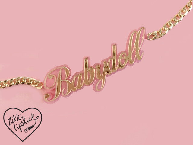 baby doll necklace