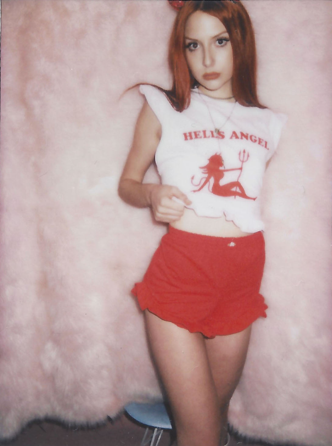 Hells Angel Ruffle Top – Nikkilipstick