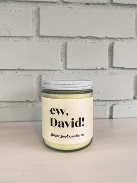 Ew David Soy Candle