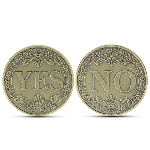 flip coin yes no