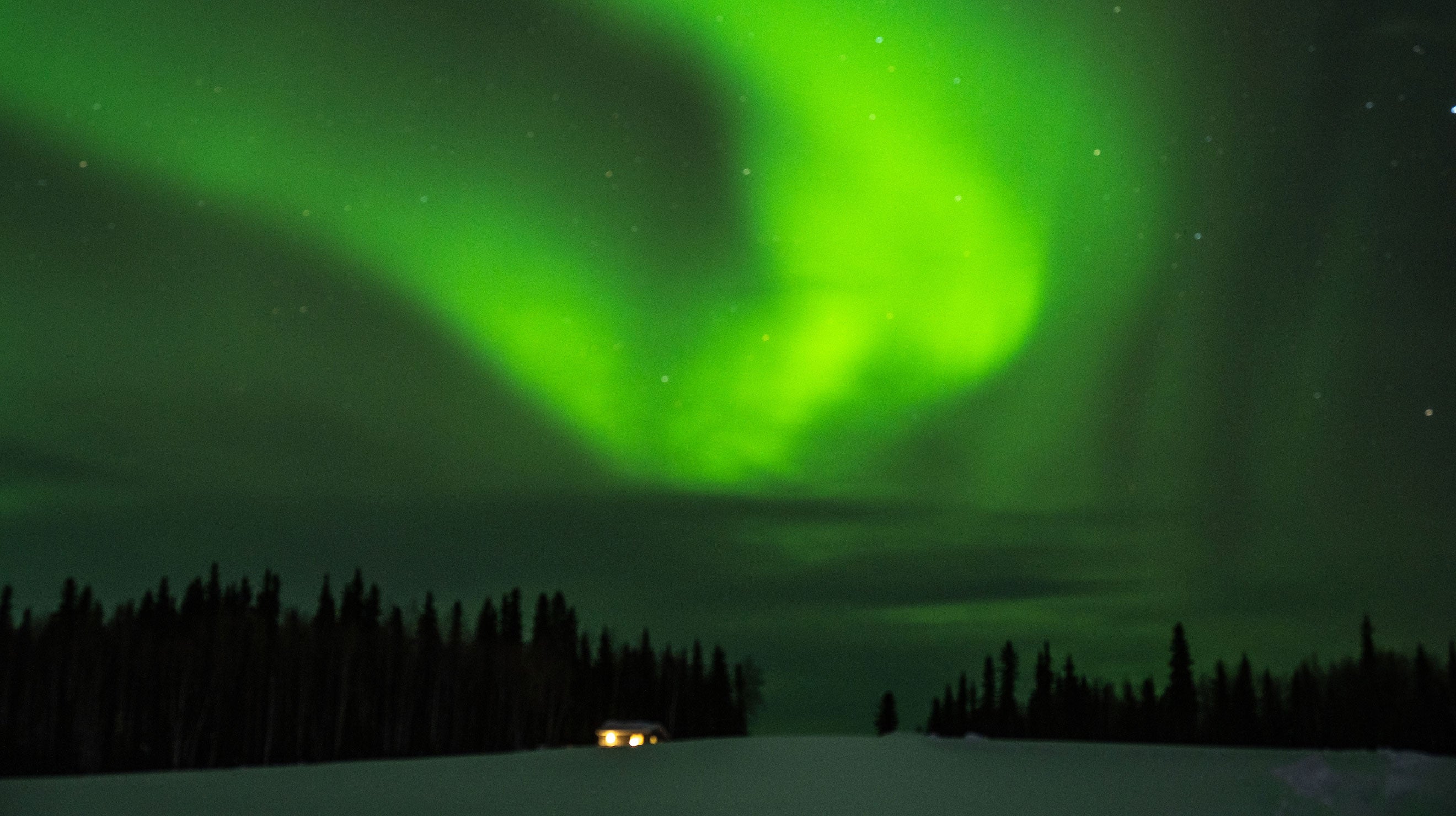 aurora borealis in Alaska