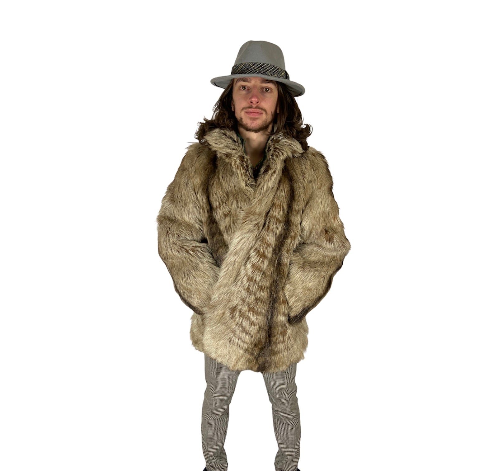 Lynx fur coat