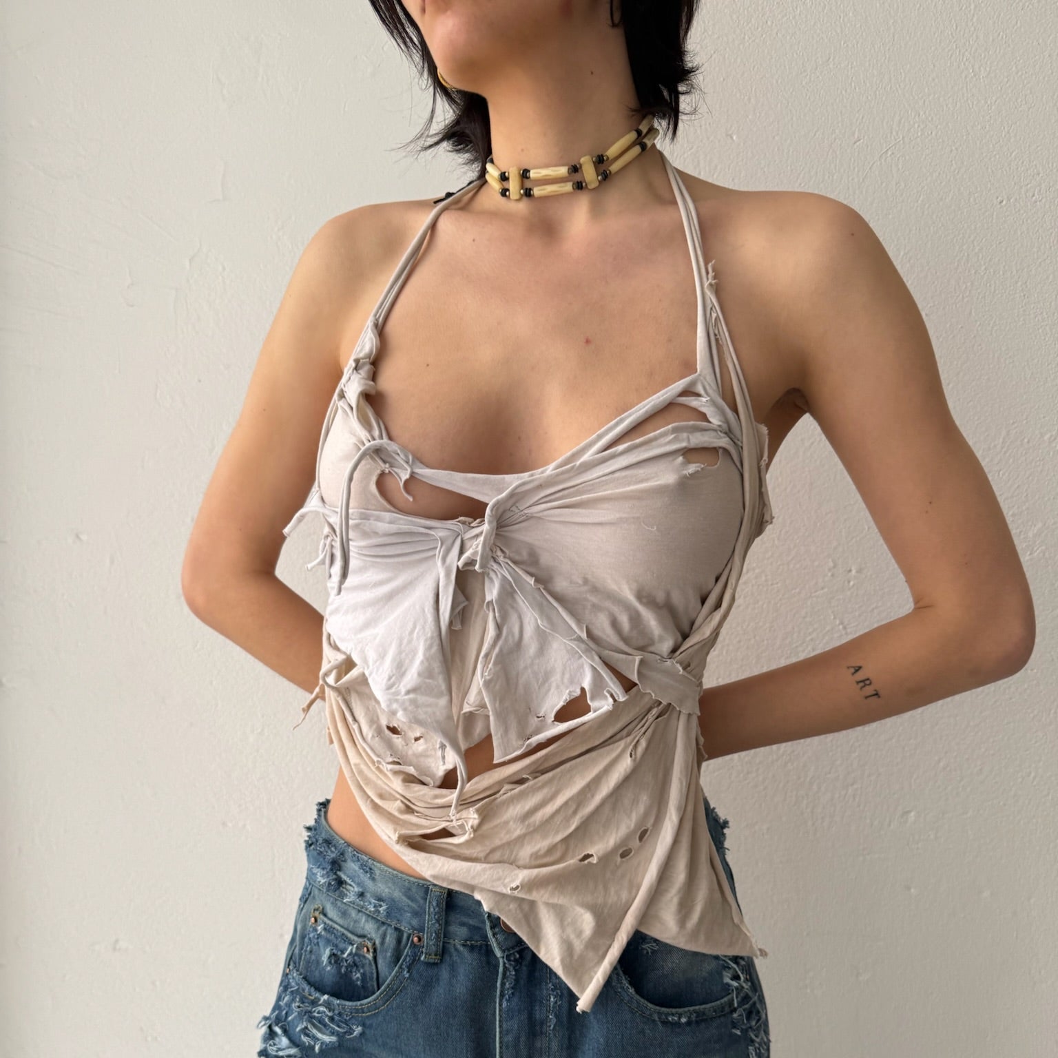 Antheia Goddess Wrap Top