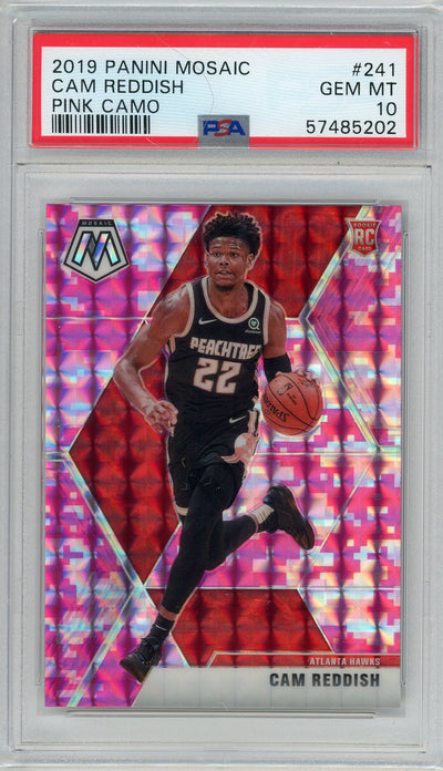 De'andre Hunter 2019 Panini Mosaic Pink Camo Prizm rookie card