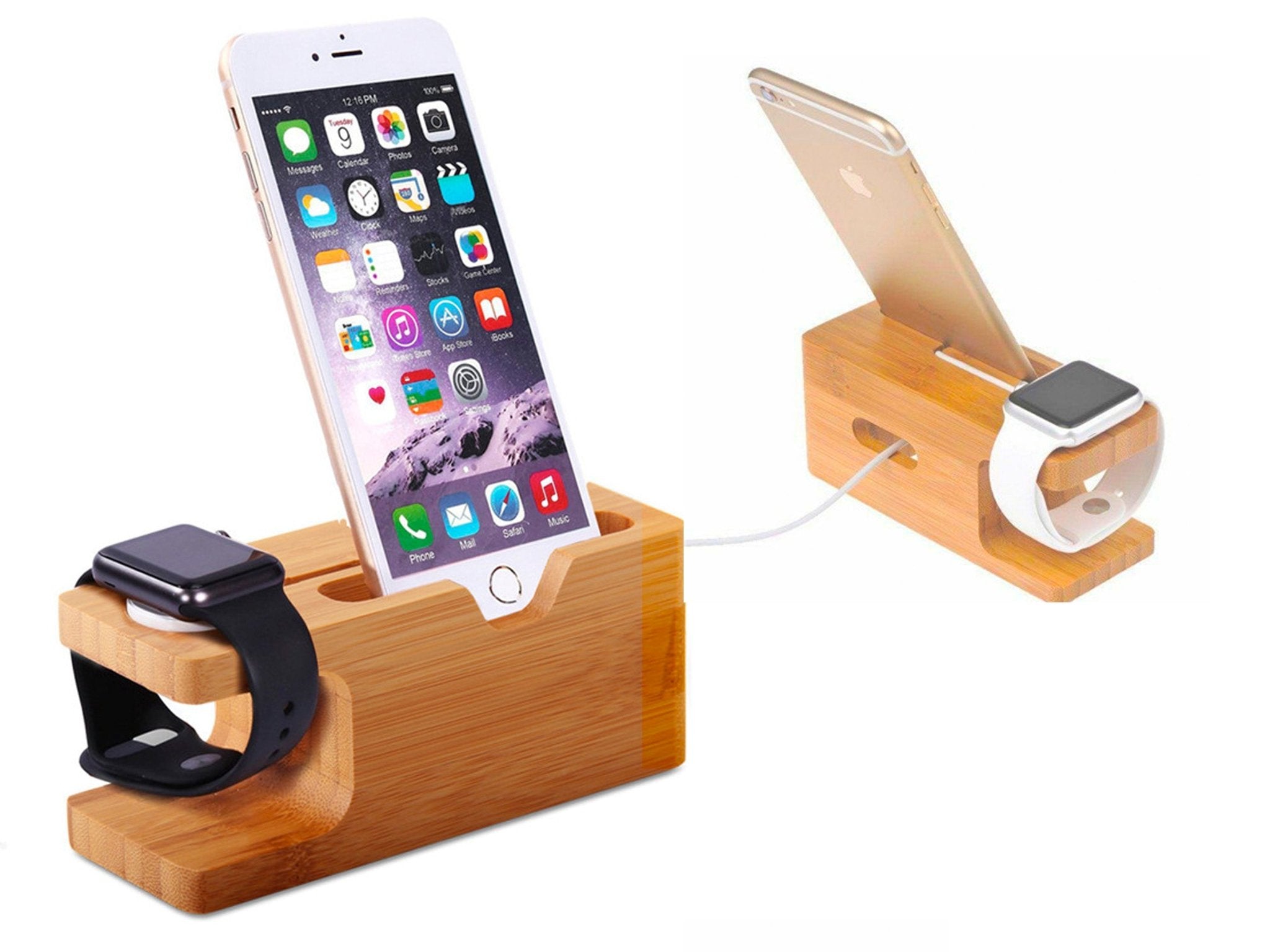 Personalised In Charge Apple Charging Station By Mirrorin