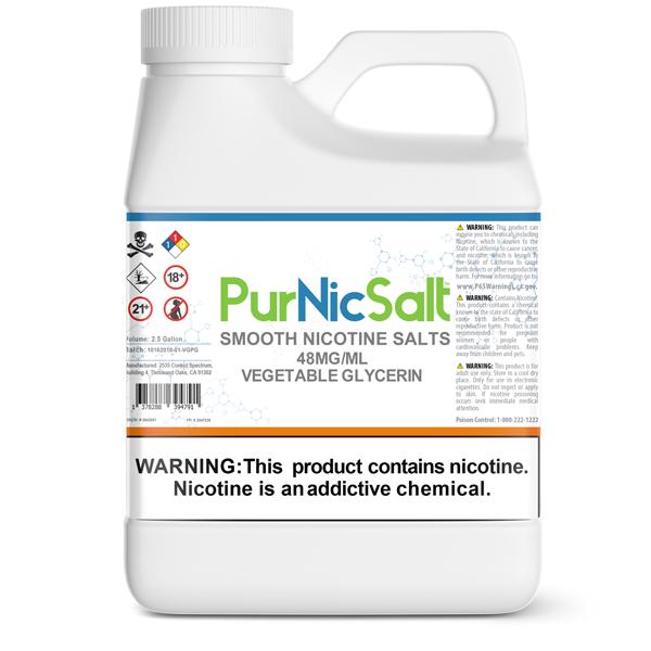 DIY PurNic™ Smooth Nicotine Salts 48mg - River Supply Co