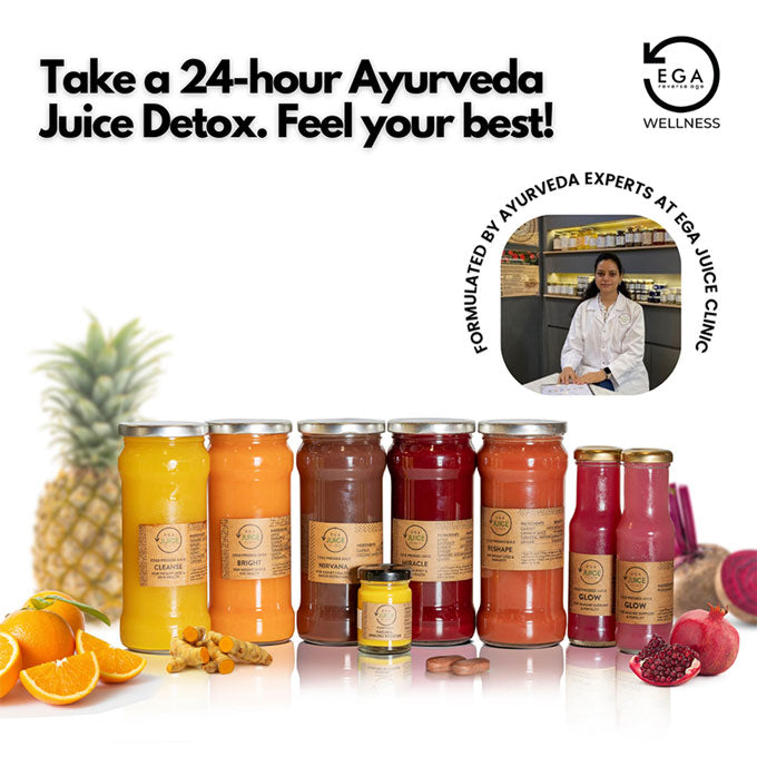 take a 24-hour ayurveda juice detox