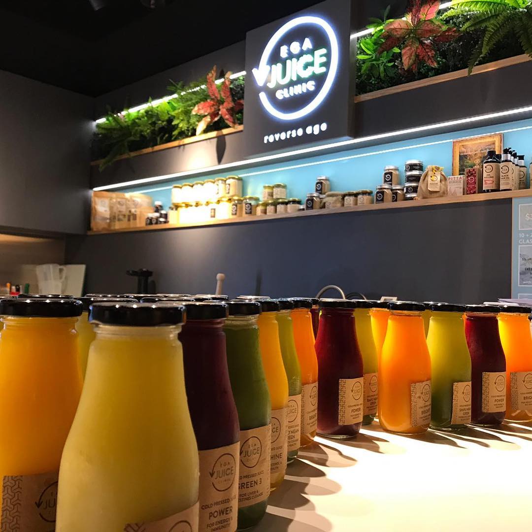 EGA Cold Pressed Juices made fresh everyday in singapore