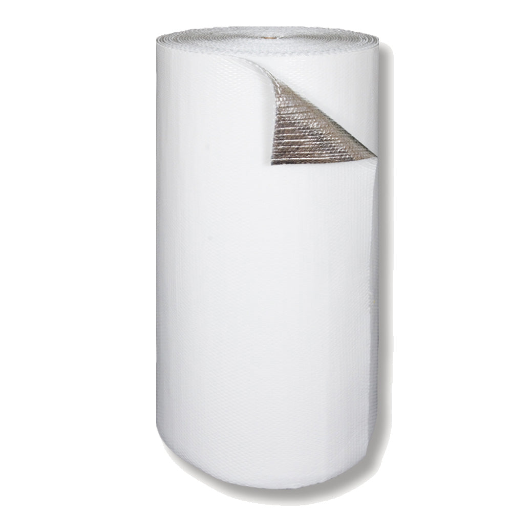 VEAREAR 1 Roll Bubble Film Leak-proof Flame-retardant Building Insulation  Highly-Reflective Foil Bubble Wrap for Roof 