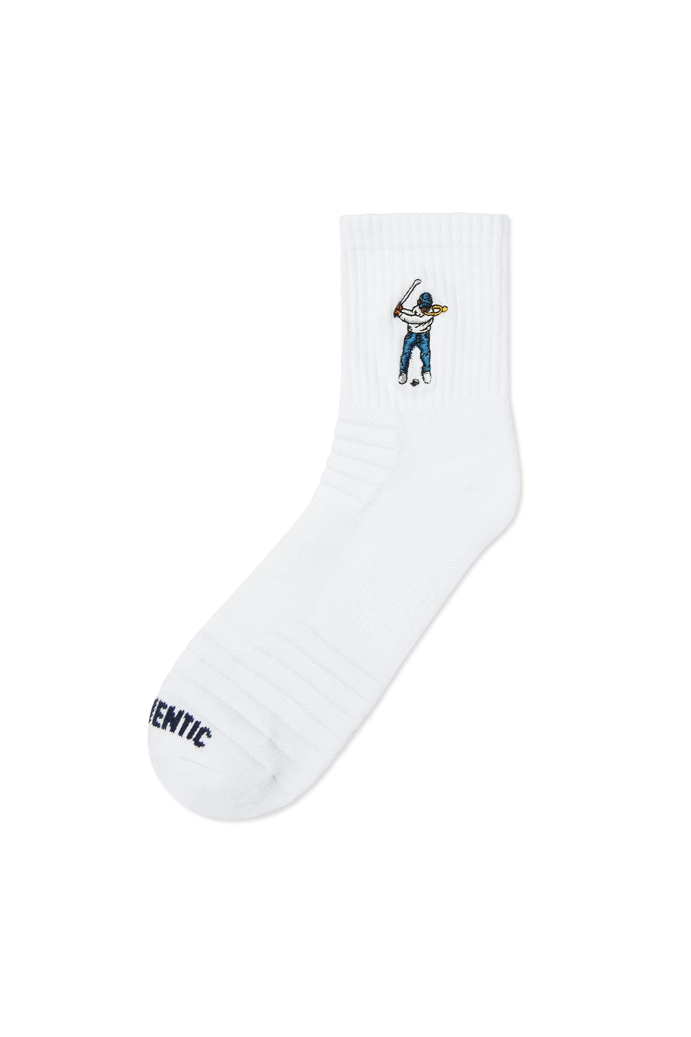 Yu Wenles MDNS Lokmadness Embroidered Golf Socks For Men Versatile