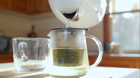 Brewing Australian Alpine Green Tea