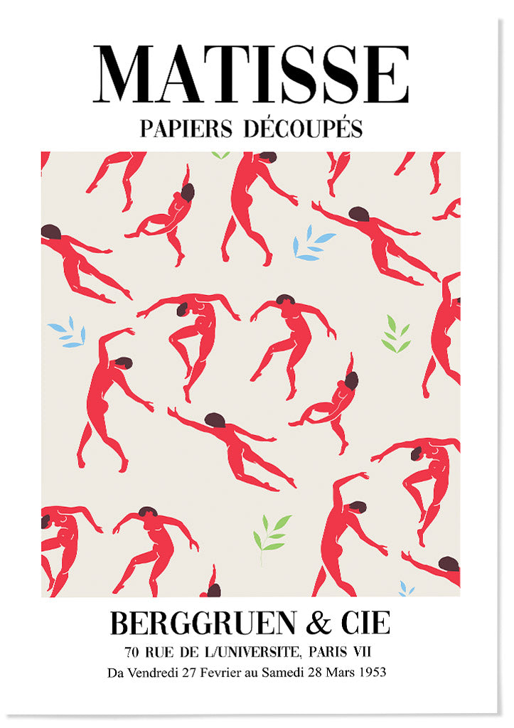 Henri Matisse inspired prints - The cut outs posters - Papier Decoupes –  Poster Wall