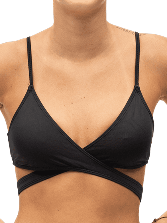 Garage Wrap Bralette Bikini Top