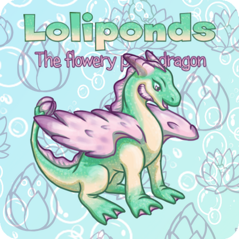 Lolipond the flowery pond dragon