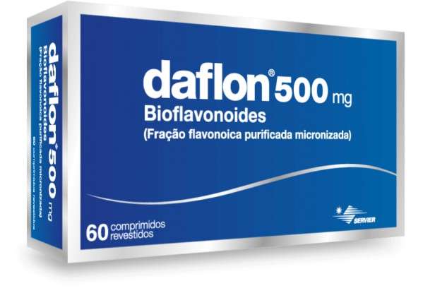 Daflon 500mg 60 comprimidos 