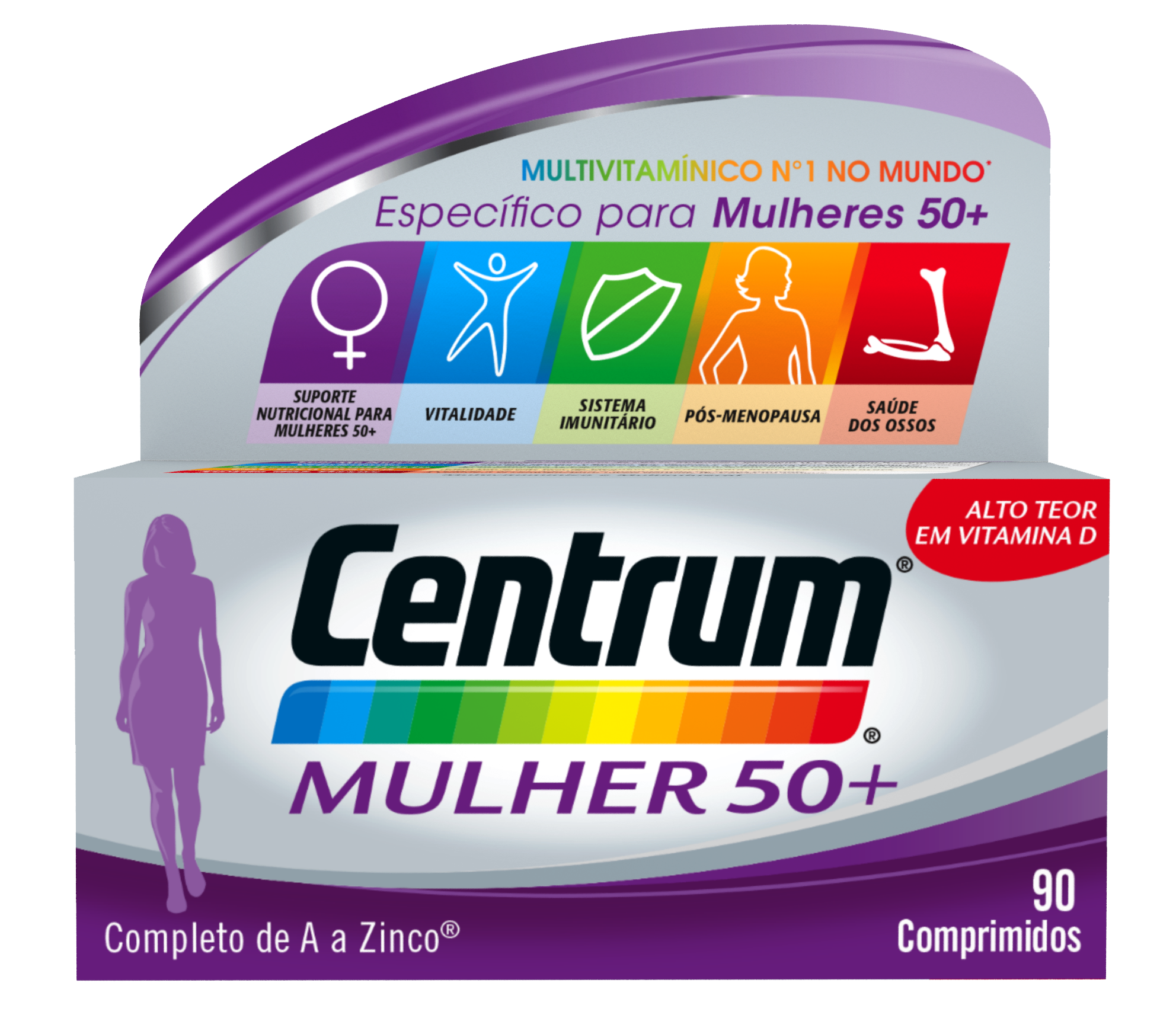 Centrum Mulher 50+ Comprimidos x90