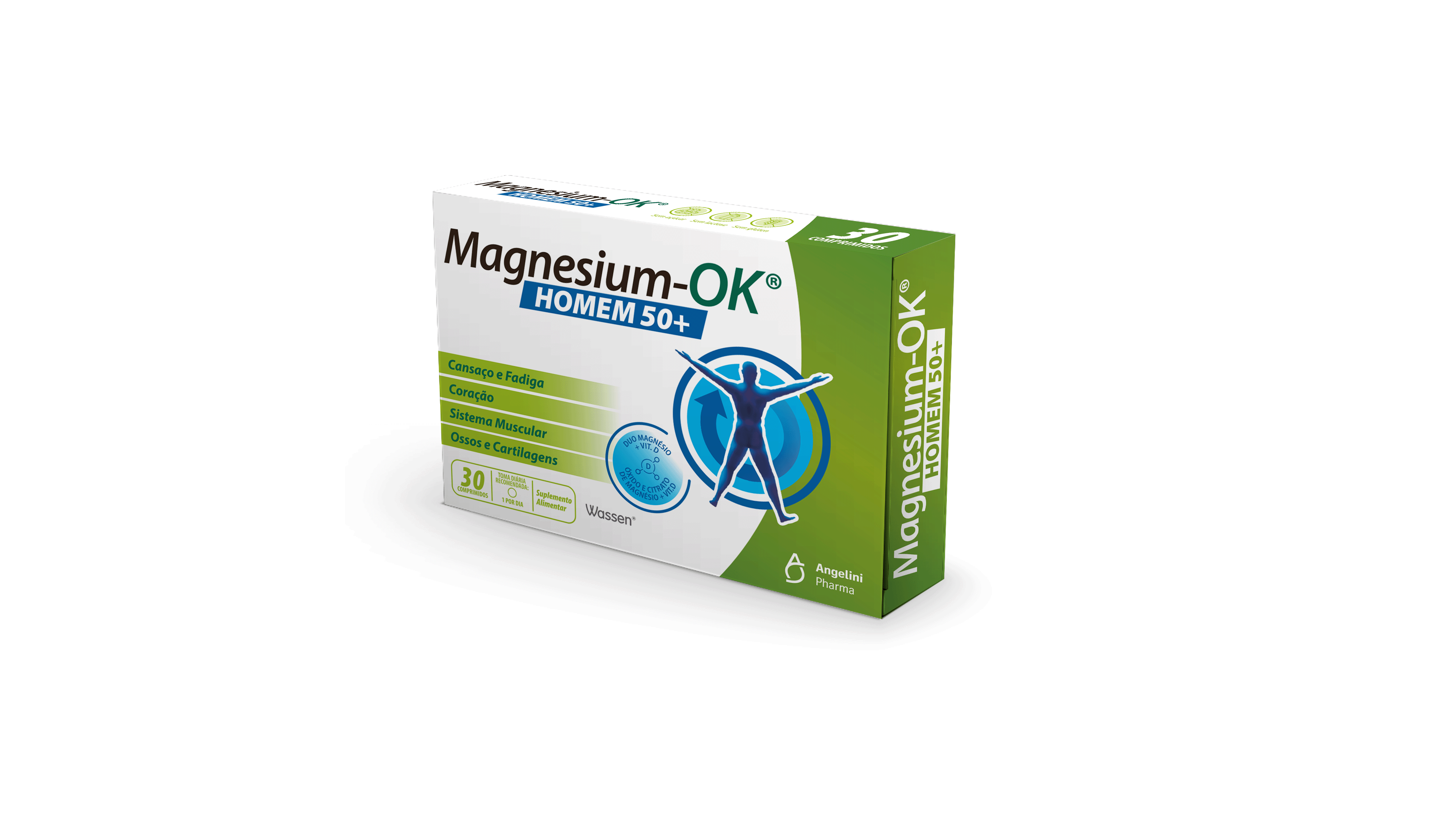 Magnesium-Ok Homem 50+ (X30 Comprimidos)
