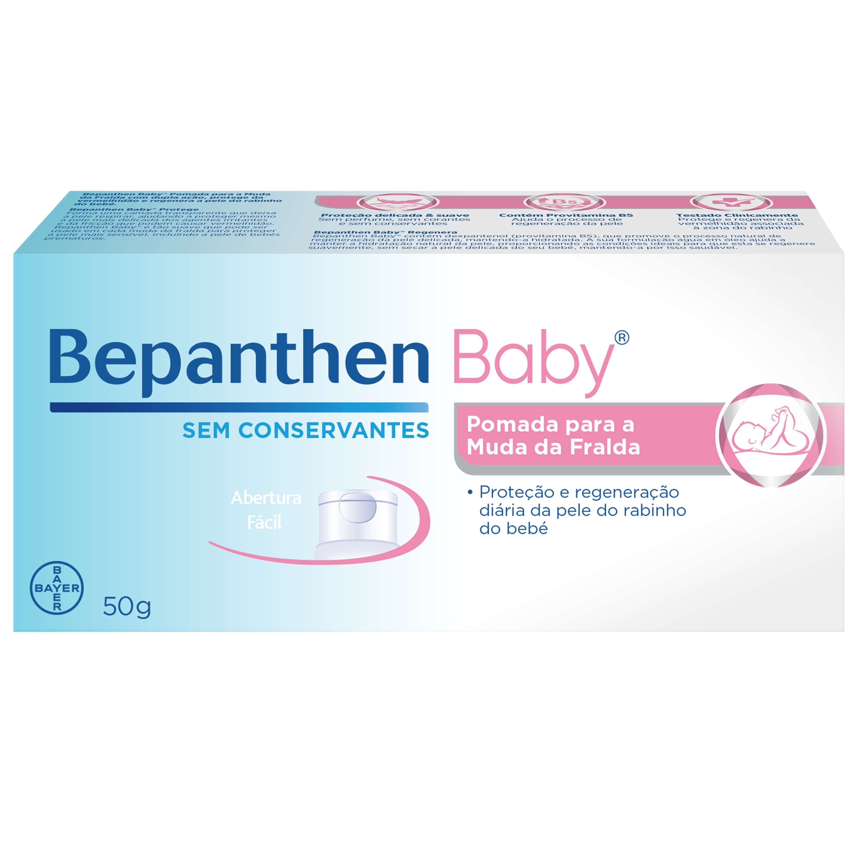 Bepanthene Baby Pomada Muda da Fralda 50g