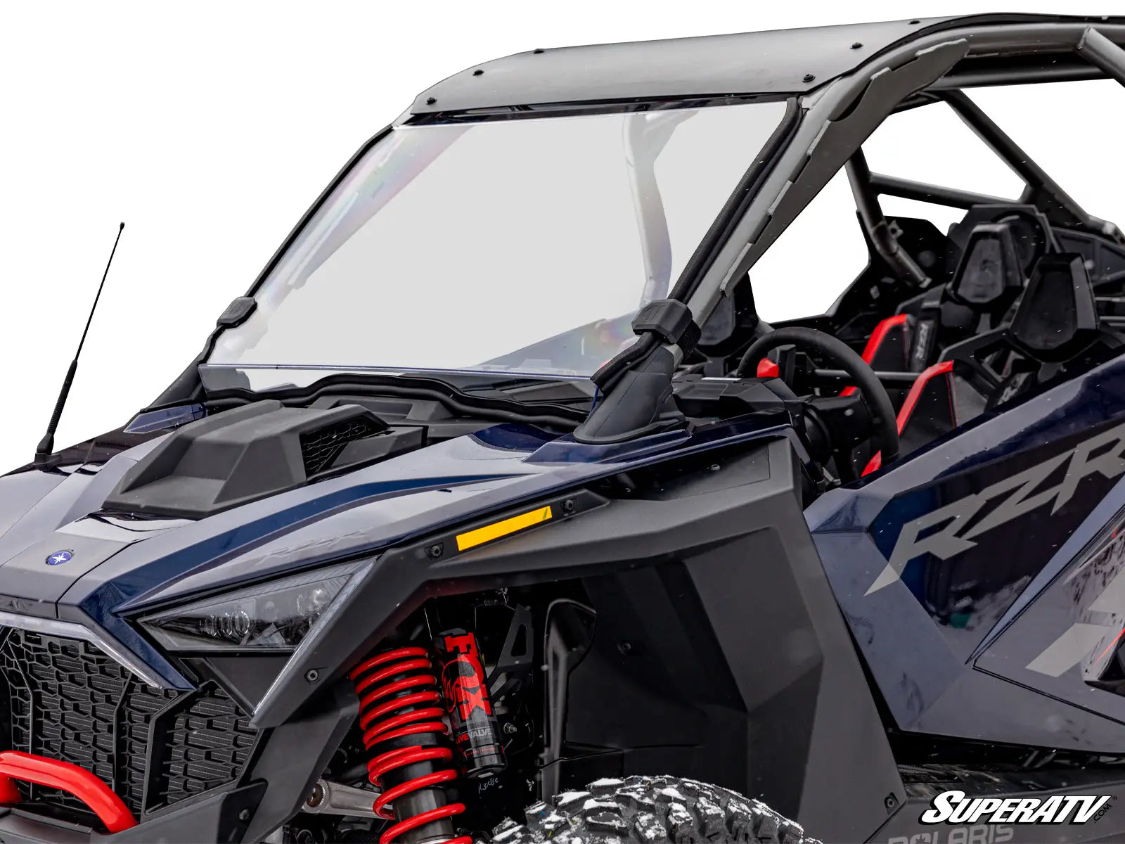 POLARIS RZR TURBO R SCRATCH-RESISTANT FULL WINDSHIELD