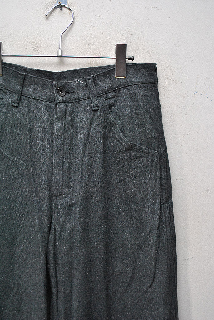 AURALEE オーラリー SILK DENIM WIDE PANTS 4 | ochge.org