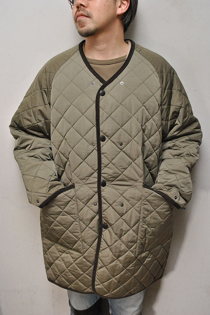 Barbour × KAPTAIN SUNSHINE Mil.No-collar Coat