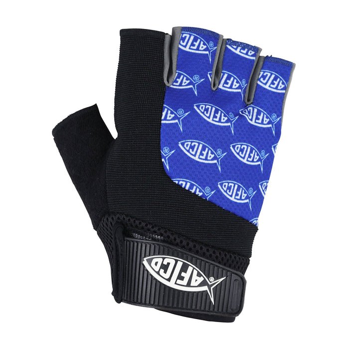 Aftco Short Pump Gloves-Blue Scatter