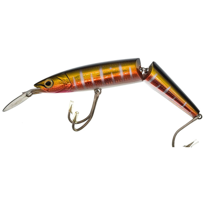 Braid Tantrum Magnum - Jointed Minnow bait - Flaming Trout - 407